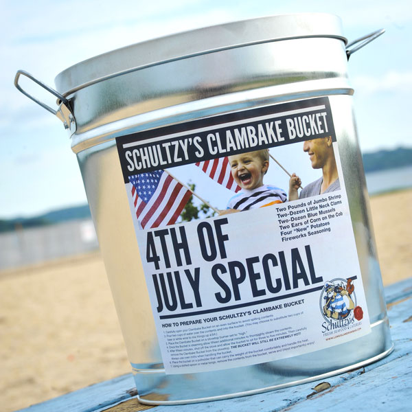 Schultzy's 4th of July Clambake Bucket