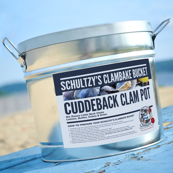 Schultzy's Cuddeback Clam Pot Clambake Bucket