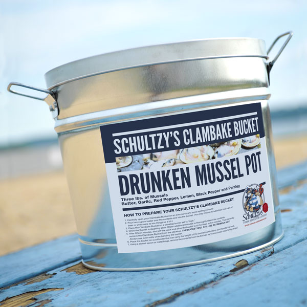 Schultzy's Drunken Mussel Pot Clambake Bucket